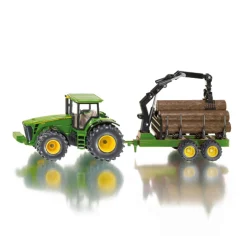 1954 Tractor met Boomstamaanhangwagen 1:50>Siku Online