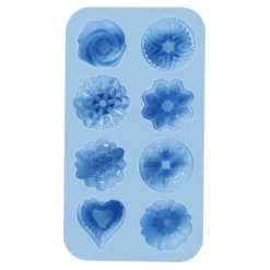 Siliconen Gietmal Cakejes Blauw-Creativ Company