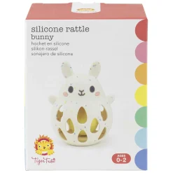 Siliconen Rammelaar - Konijn-Selecta Discount