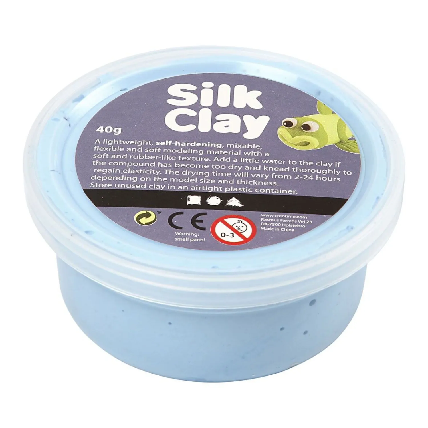 Silk Clay - Neon Blauw, 40gr. Discount