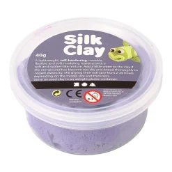 - Paars, 40gr.-Silk Clay Hot