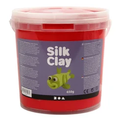 - Rood, 650gr.-Silk Clay Hot