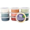 Silk Clay, Pastelkleuren, 10dlg.>Creativ Company Online