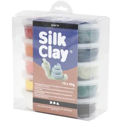 Silk Clay, Pastelkleuren, 10dlg.>Creativ Company Online