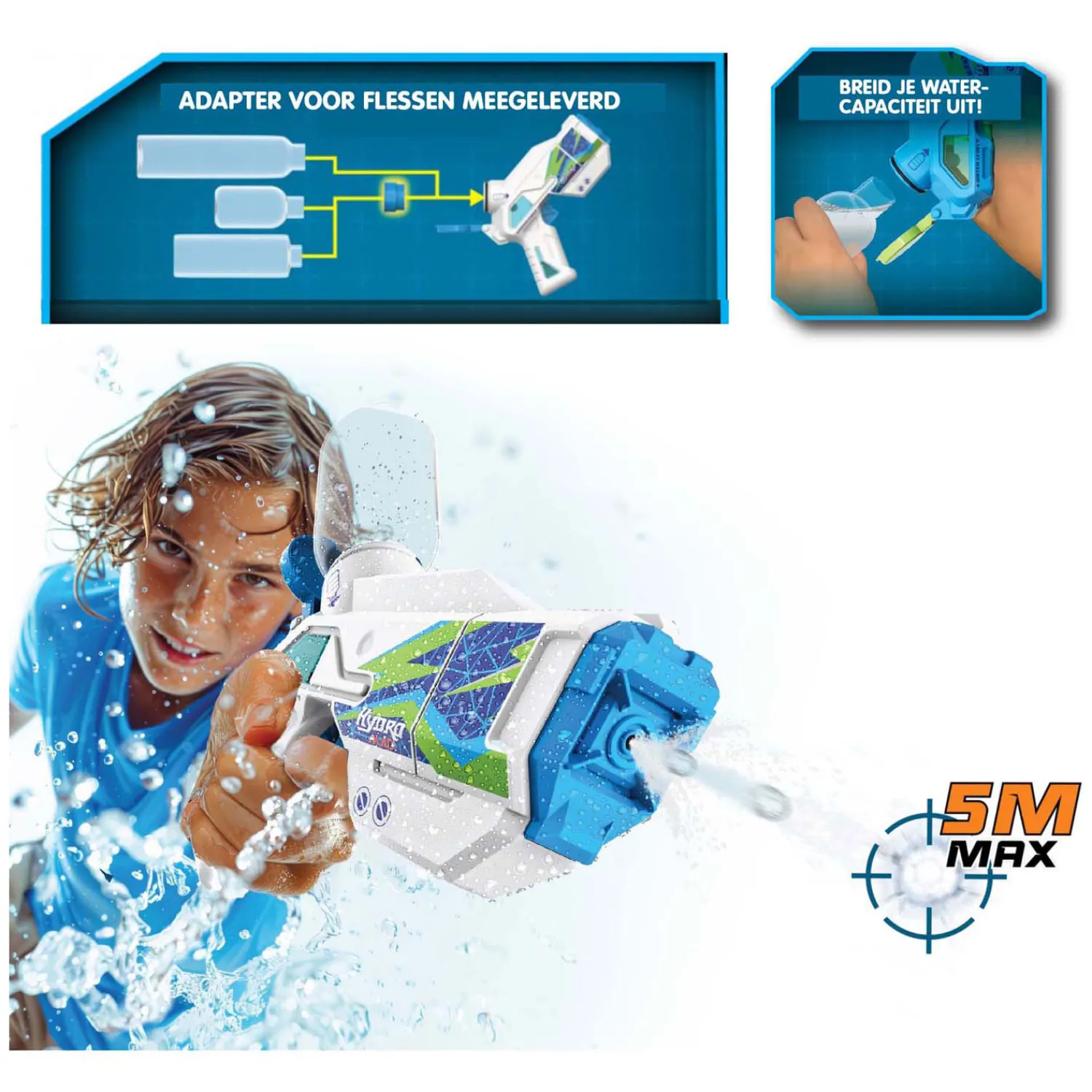 Hydro Mad - Mini Waterpistolen 2-pack>Silverlit Online