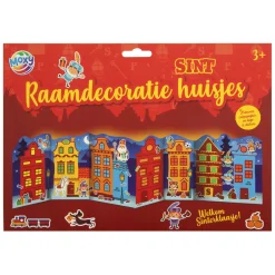 Creative Craft Group Sint Raamdecoratie Huisjes Discount