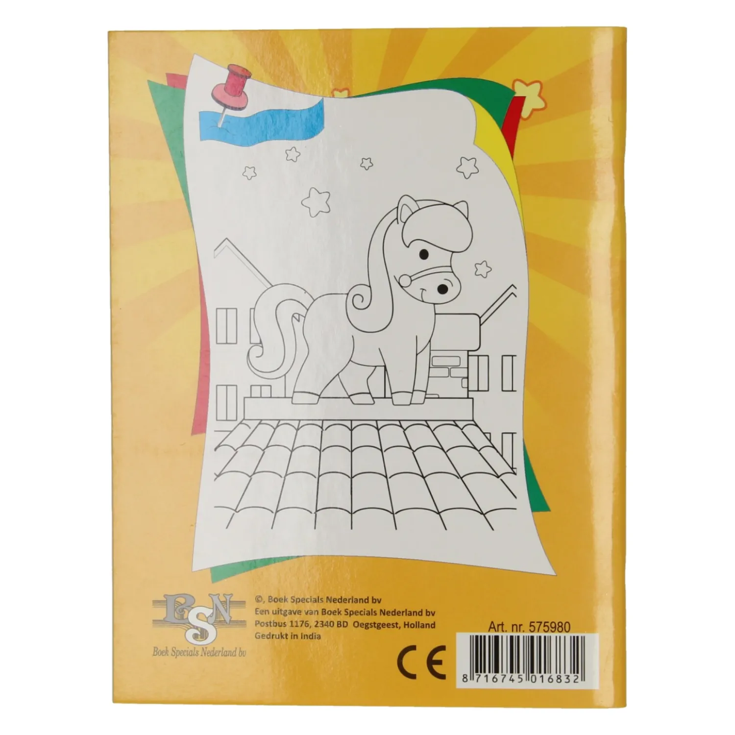 Sinterklaas Kleurboek met Stickers>Boek Specials Nederland BV