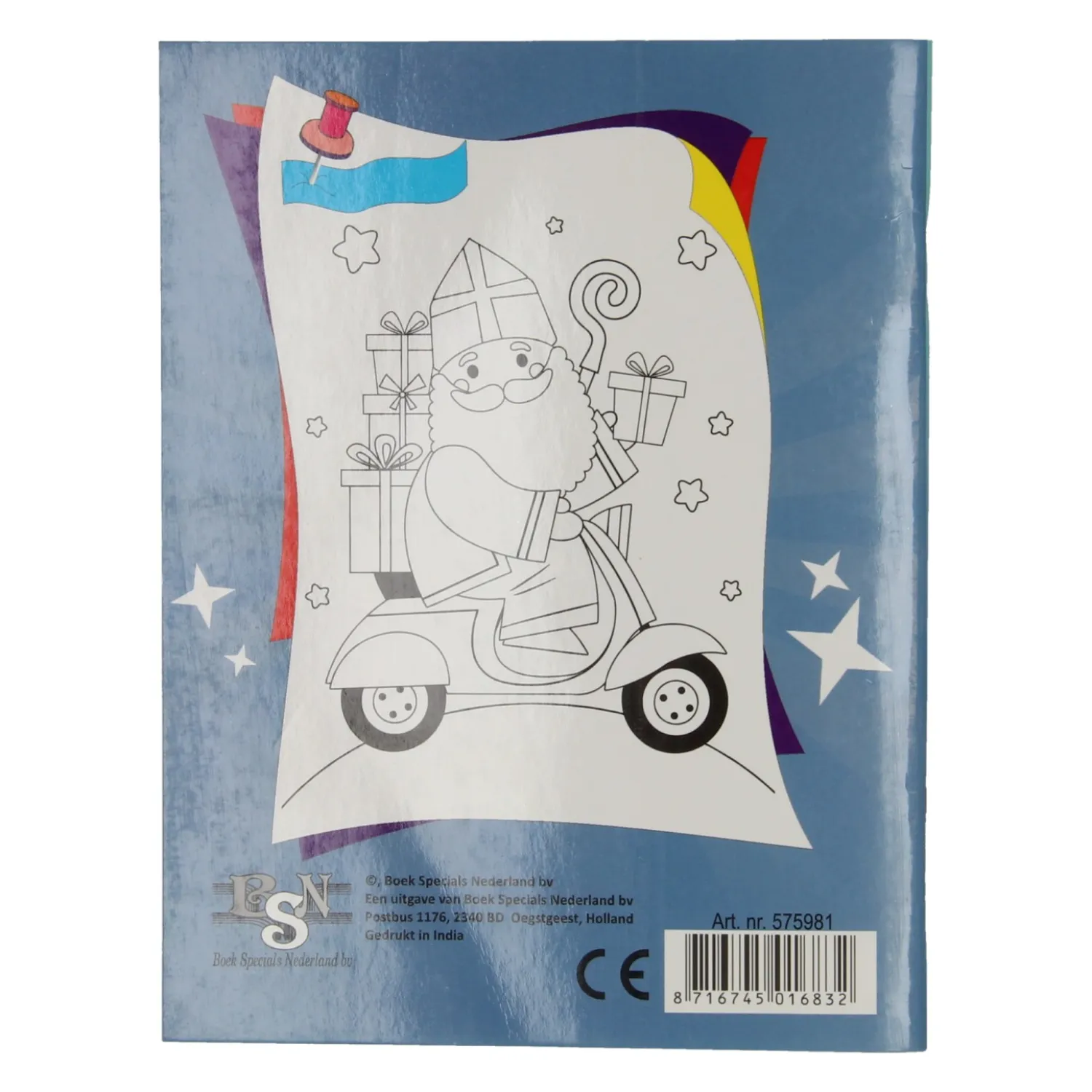 Sinterklaas Kleurboek met Stickers>Boek Specials Nederland BV