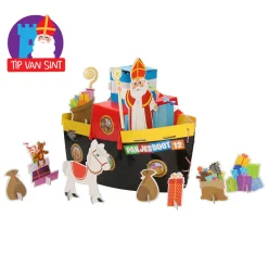 Grafix Sinterklaas Knutselset - Maak je eigen Stoomboot Best