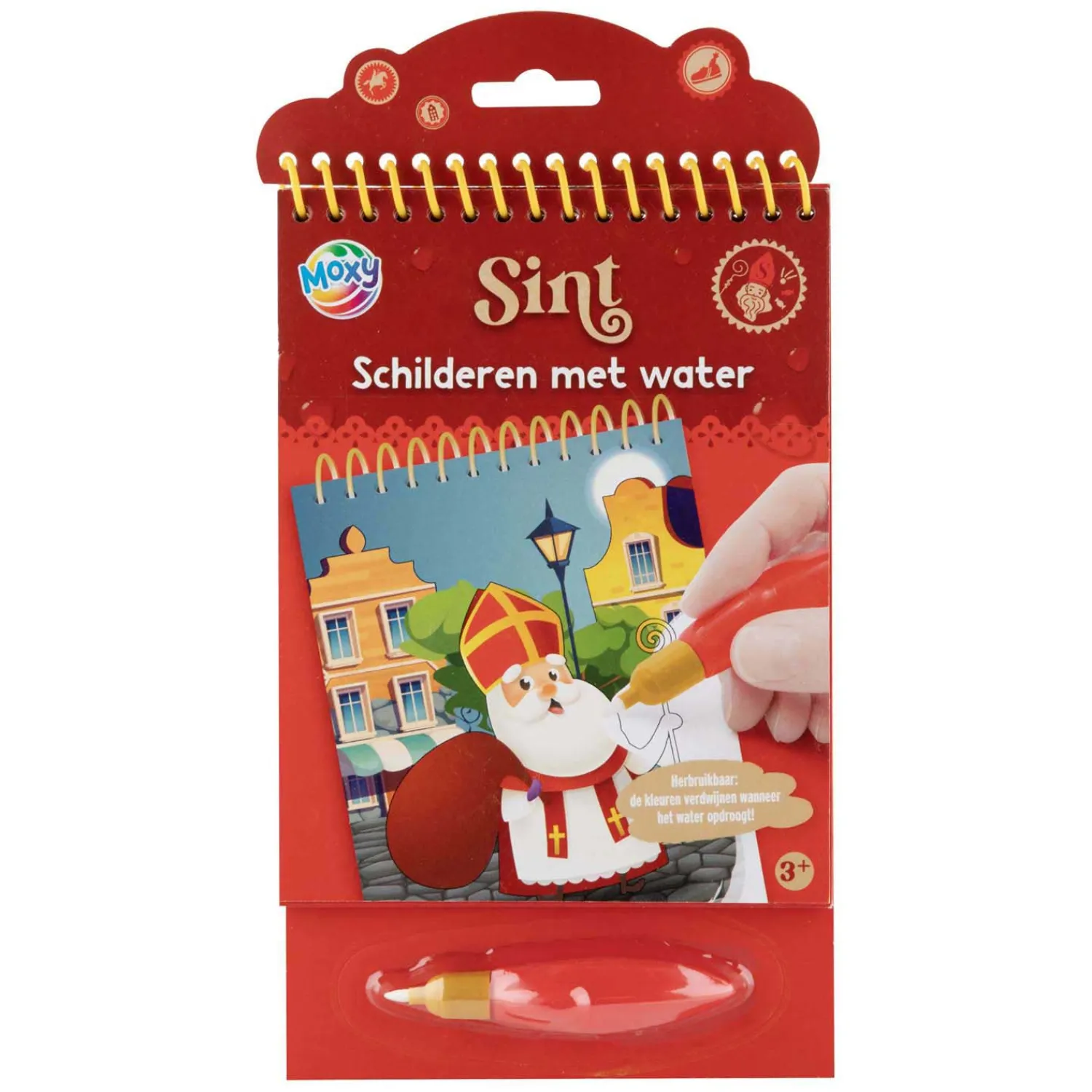 Sinterklaas Schilderen met Water> Online