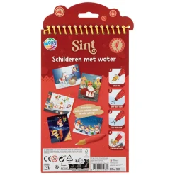 Sinterklaas Schilderen met Water> Online