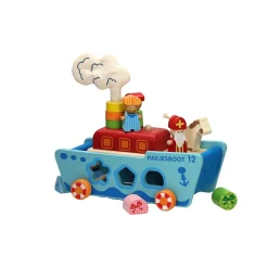 Sinterklaasboot met Pasvormen- New