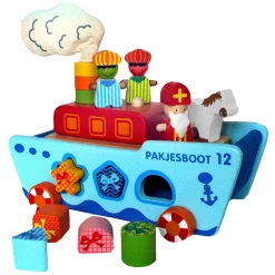 Sinterklaasboot met Pasvormen- New