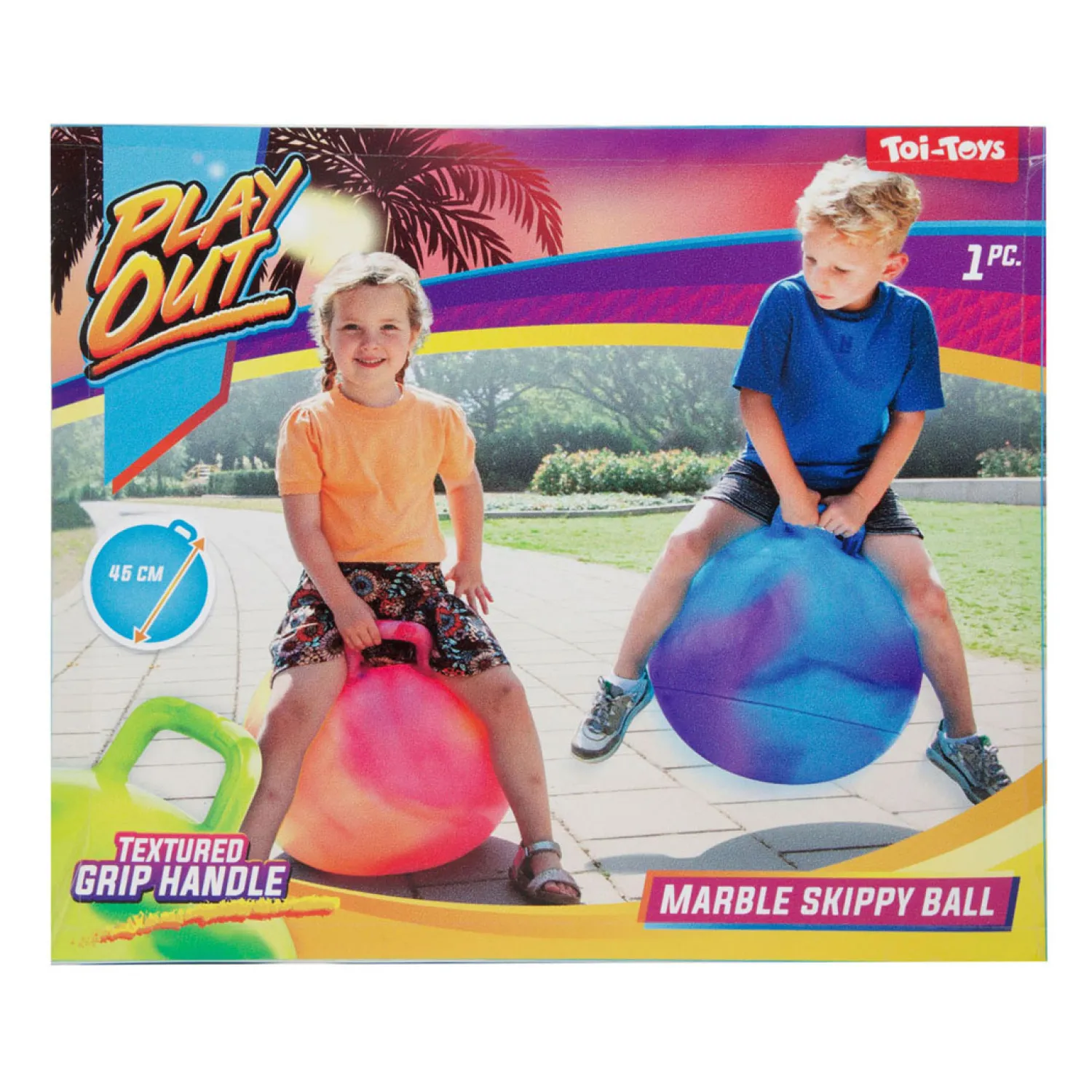 Toi-Toys Skippybal Marble, 45cm Best