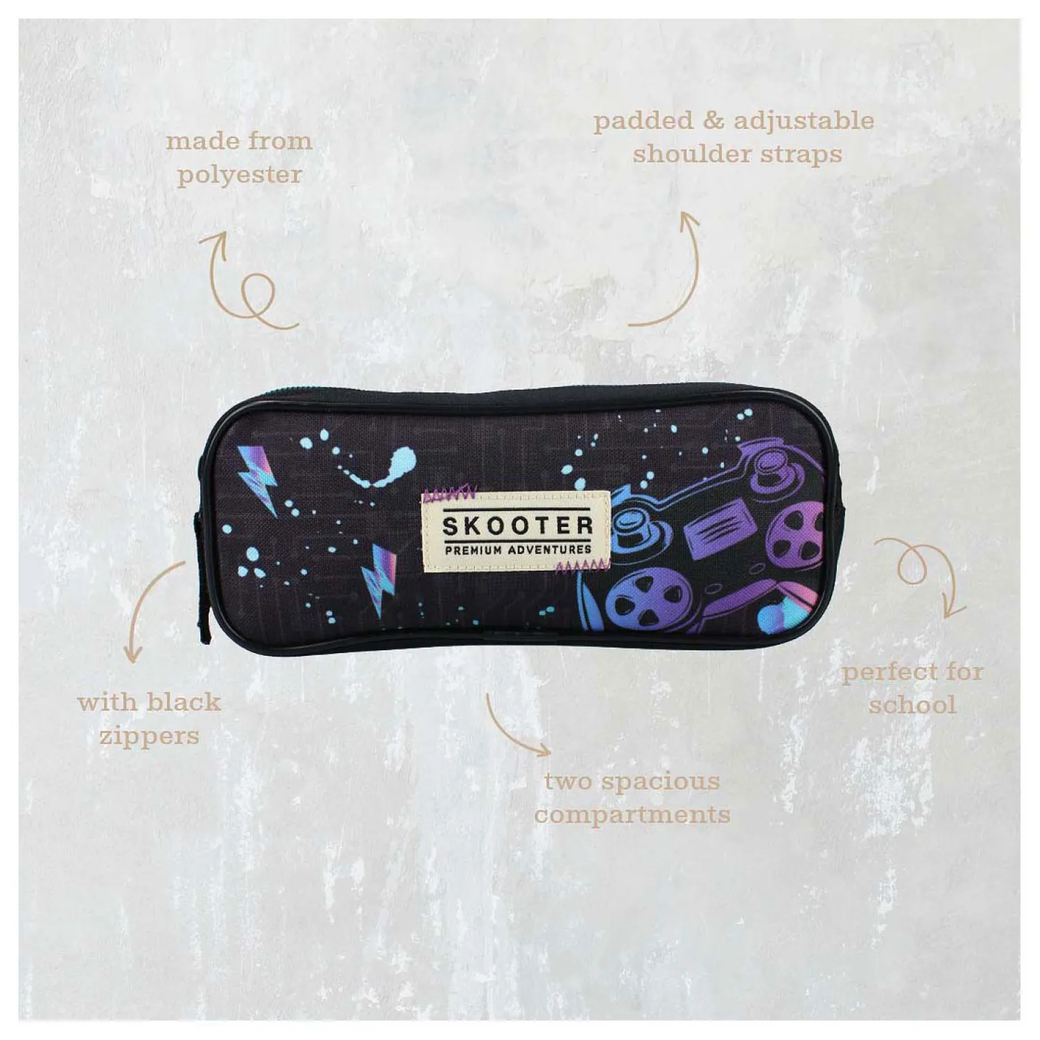 Skooter Etui Game Face On>Vadobag Hot