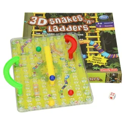 Slangen & Ladderspel 3D