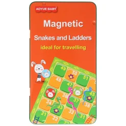 Slangen- en Ladderspel Magnetisch in Blik> Discount
