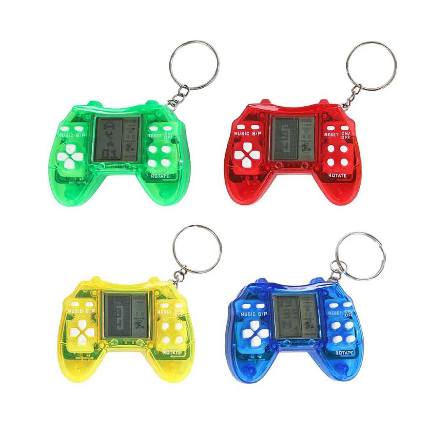 Sleutelhanger Controller met 26 Spellen- New