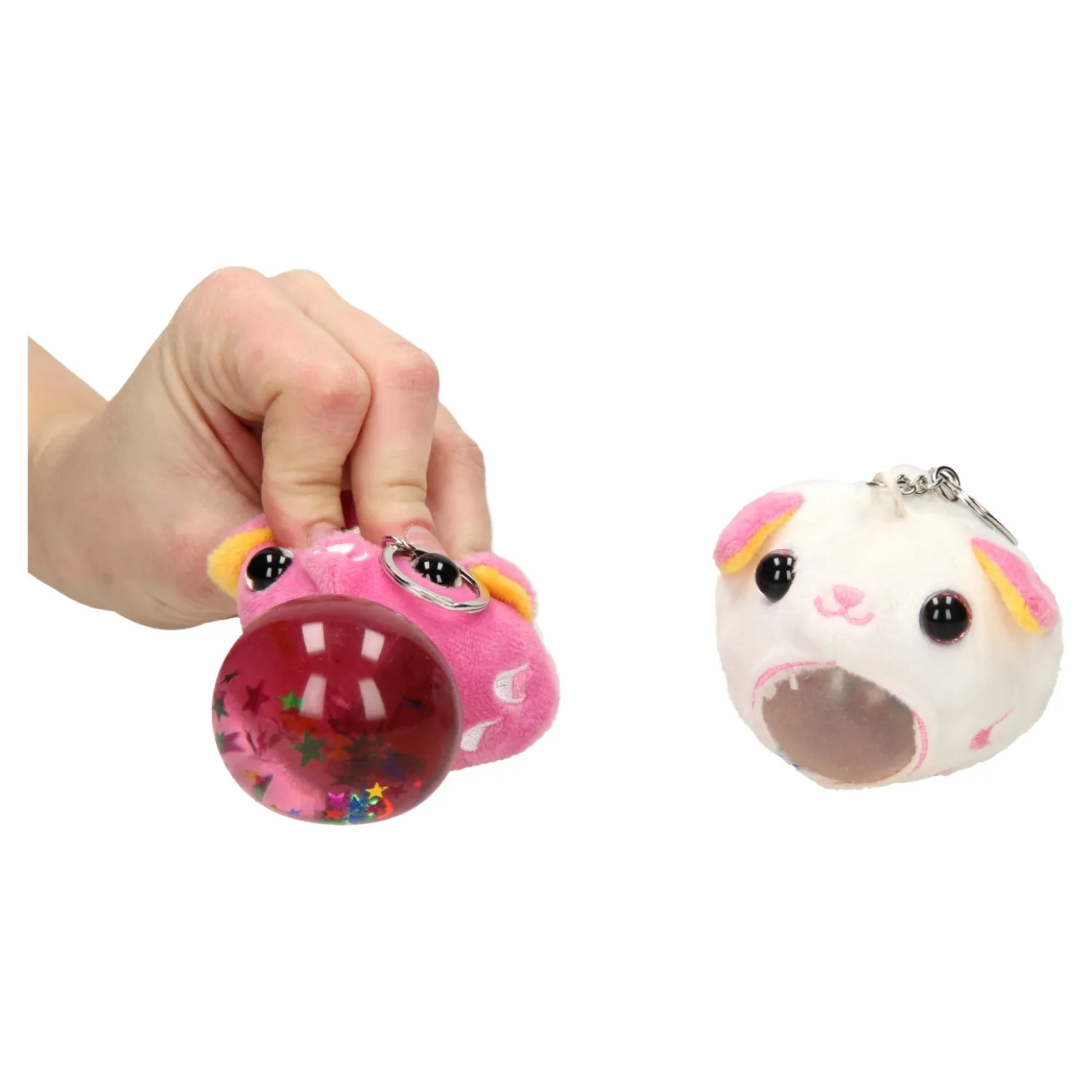 Johntoy Sleutelhanger Knijpdier Kat Discount