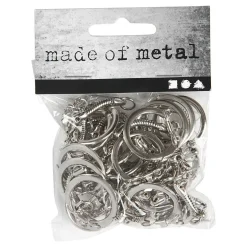 Sleutelhanger met Ketting, 25st.-Creativ Company