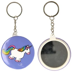 Sleutelhanger met Spiegel Eenhoorn><noscript><img width=