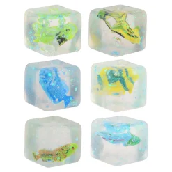 Johntoy Slow Rise Glitter Kubus met Vis Online