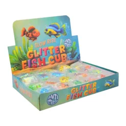 Johntoy Slow Rise Glitter Kubus met Vis Online