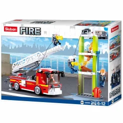 Brandweer Ladderwagen Oefening-Sluban Online