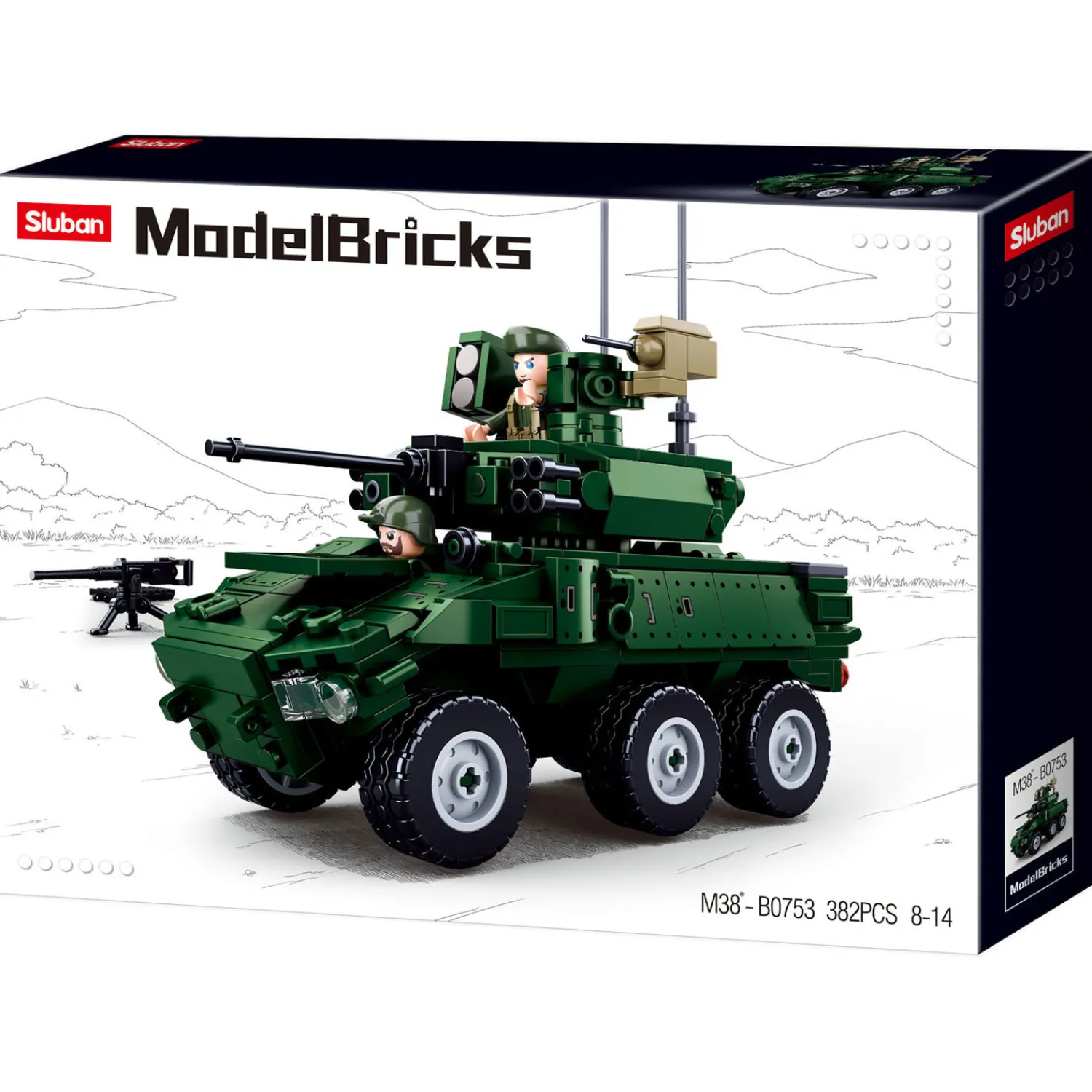Gepantserd Voertuig - 382dlg.>Sluban Online
