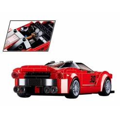 Italiaanse Supercar Rood - 262dlg.-Sluban Online