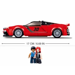 Italiaanse Supercar Rood - 262dlg.-Sluban Online