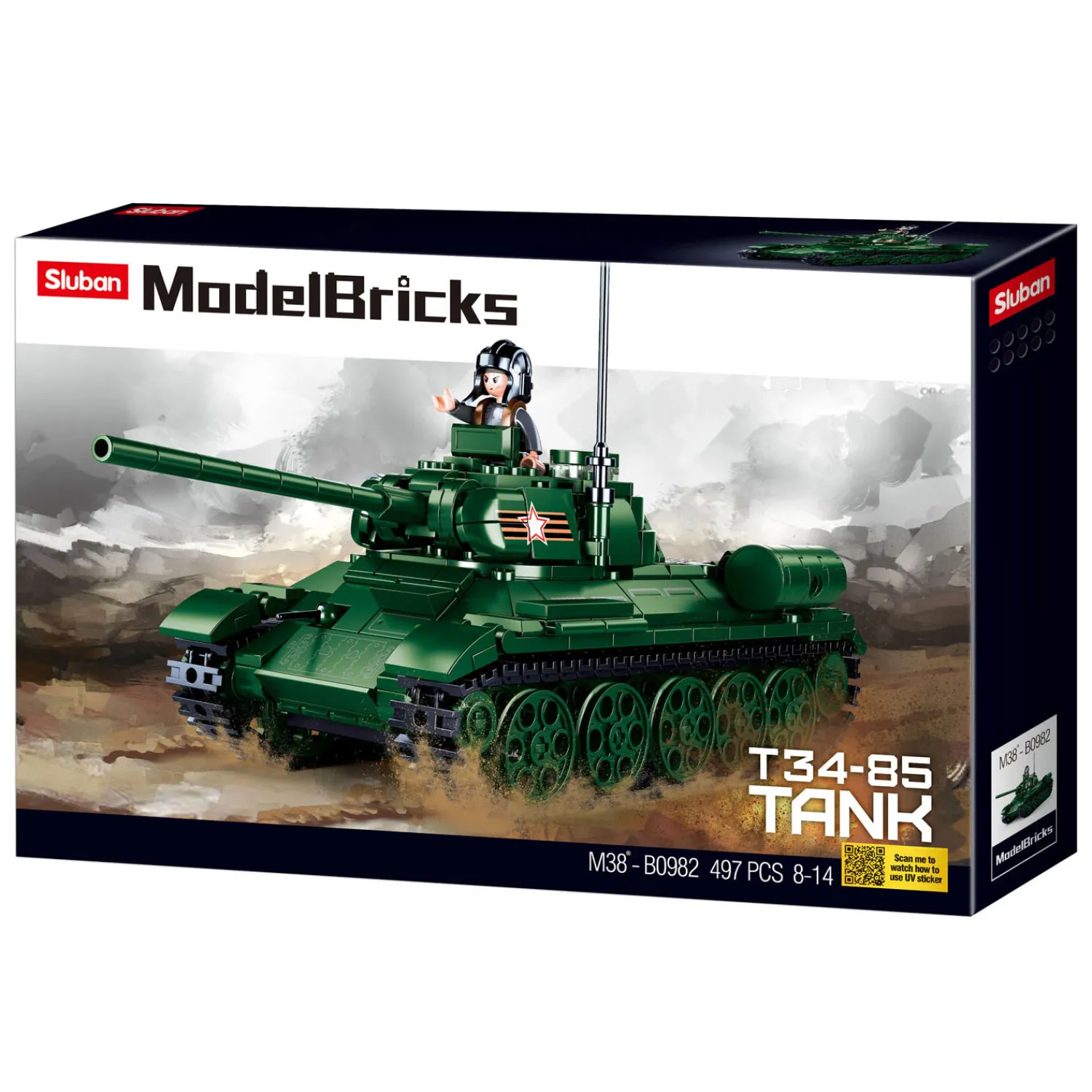 Medium Tank Groen - 497dlg.>Sluban Online