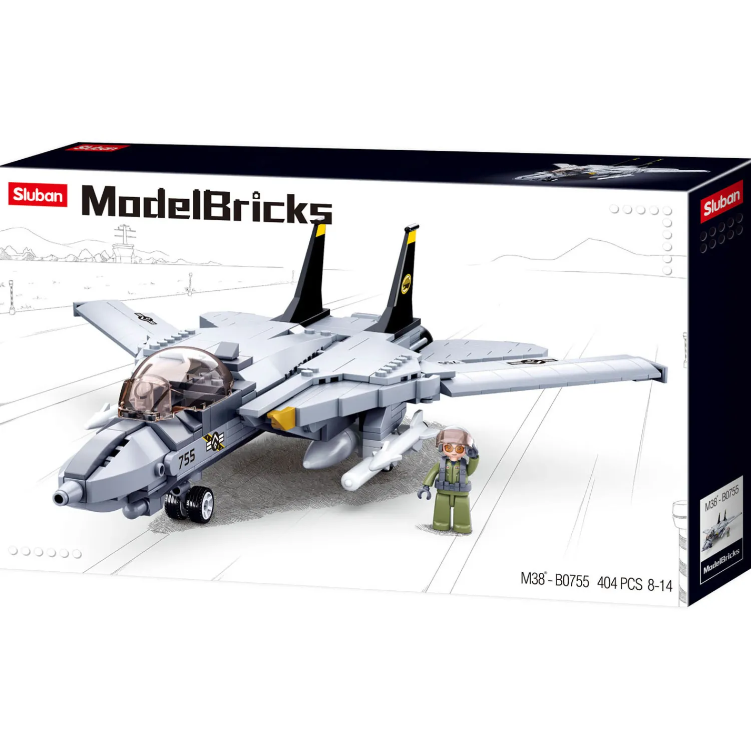 Sluban Moderne Straaljager - 404dlg. Best