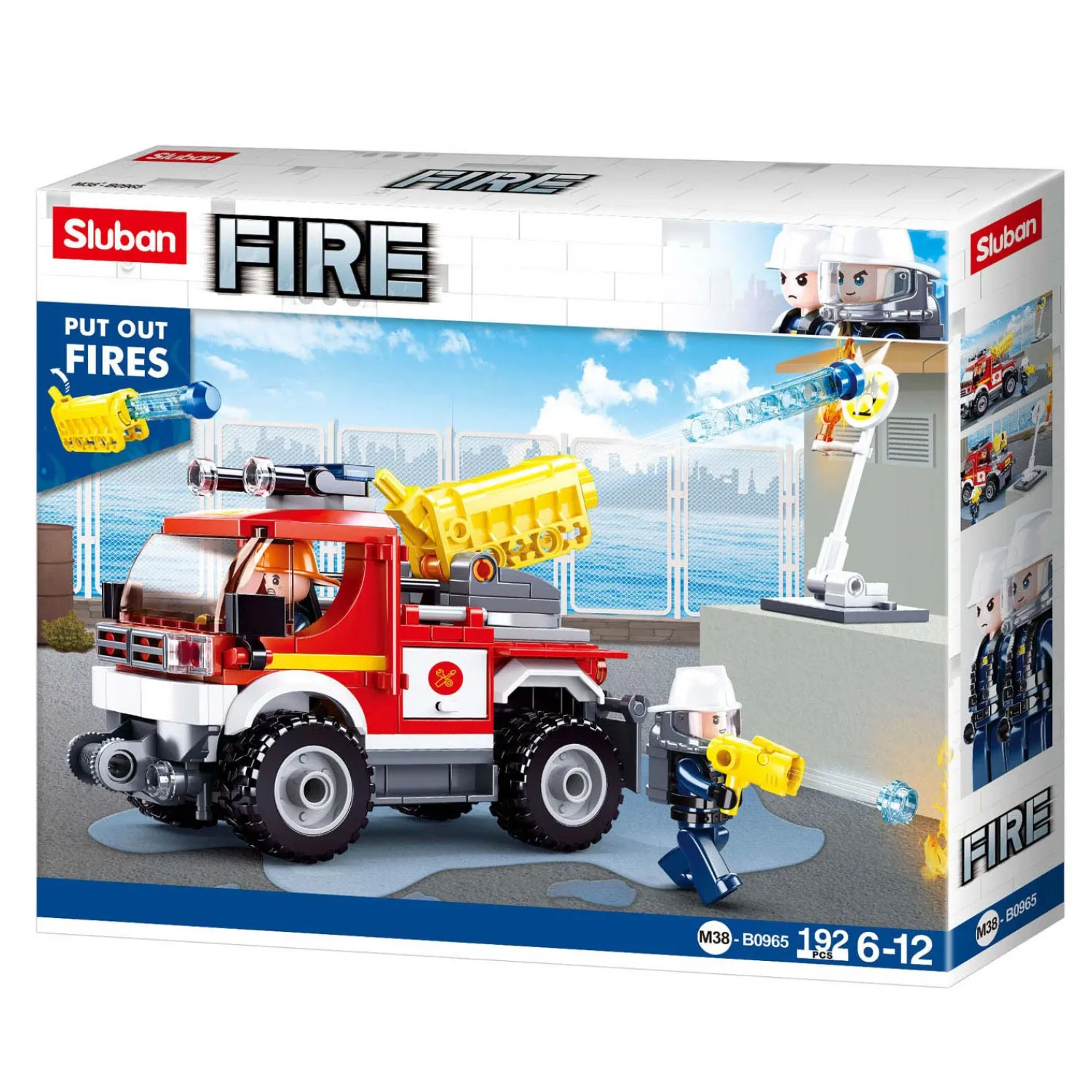 Sluban Off-road Blusvoertuig - 192dlg. Best