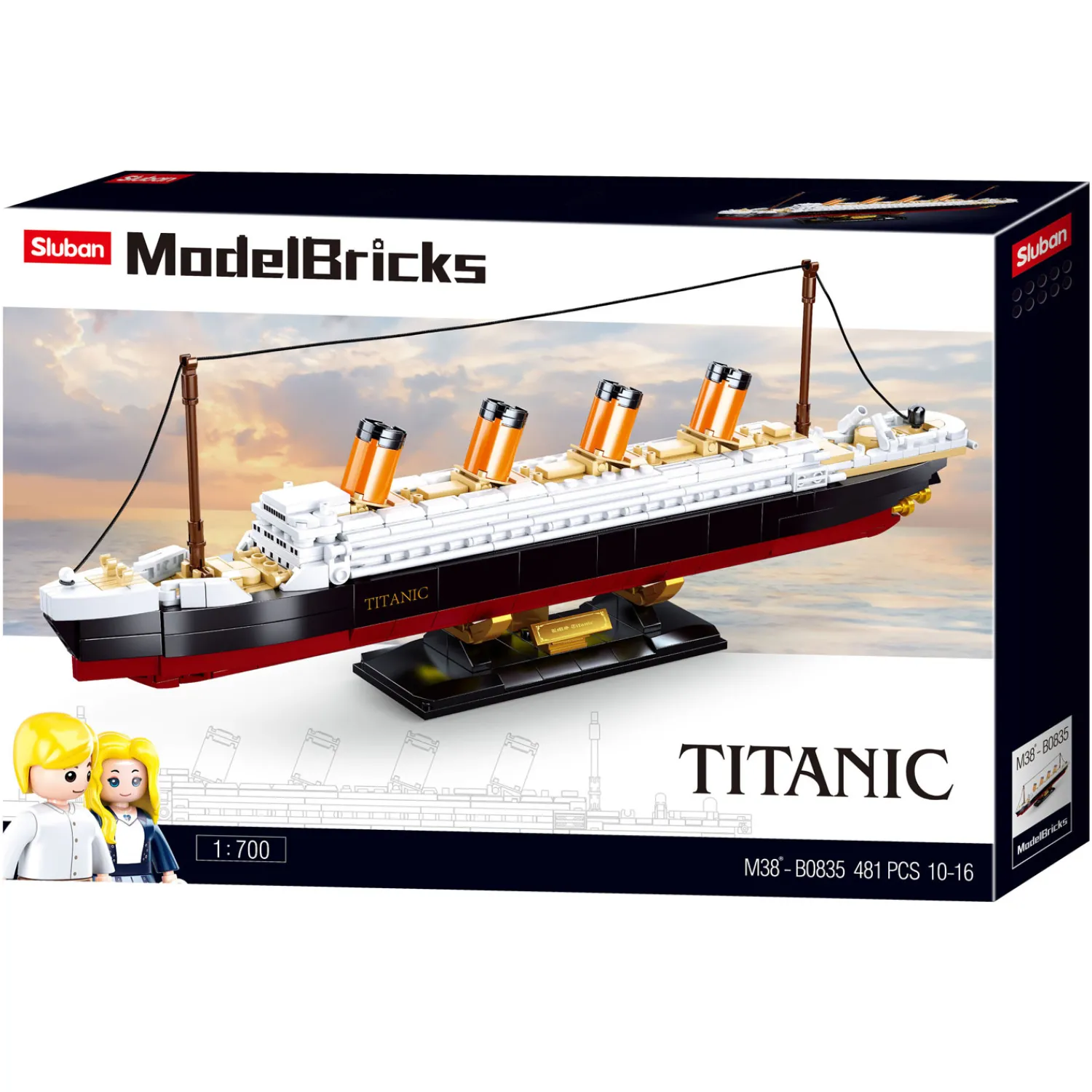 Titanic 1:700 - 481dlg.-Sluban Best