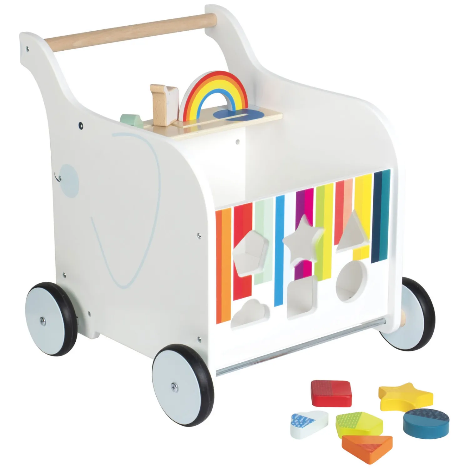 - Baby Walker Speelgoedkist Olifant-Small Foot New