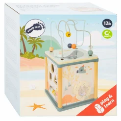 - Houten Activiteitenkubus en Motoriekspiraal Onderwaterwereld>Small Foot Discount