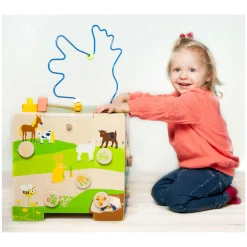 - Houten Activiteitenkubus met Motoriekspiraal Boerderij><noscript><img width=