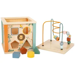 - Houten Activiteitenkubus en Motoriekspiraal Safari><noscript><img width=