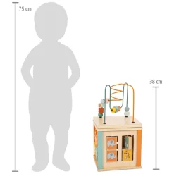 - Houten Activiteitenkubus en Motoriekspiraal Safari><noscript><img width=