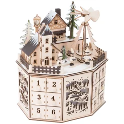 Small Foot - Houten Adventskalender Kerst Landschap Clearance