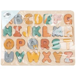  -  Houten Alfabet Puzzel Safari>Small Foot New