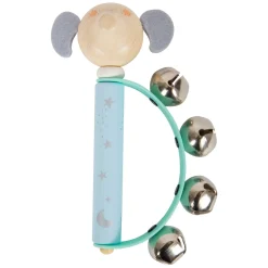 - Houten Baby Tamboerijn Dier Pastel-Small Foot