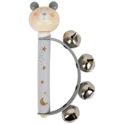 - Houten Baby Tamboerijn Dier Pastel-Small Foot