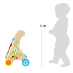 Small Foot - Houten Baby Walker Loopwagen Kleurrijk><noscript><img width=