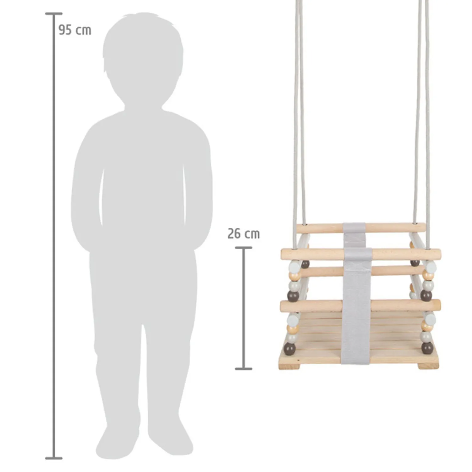 - Houten Babyschommel Skandi-Small Foot Clearance