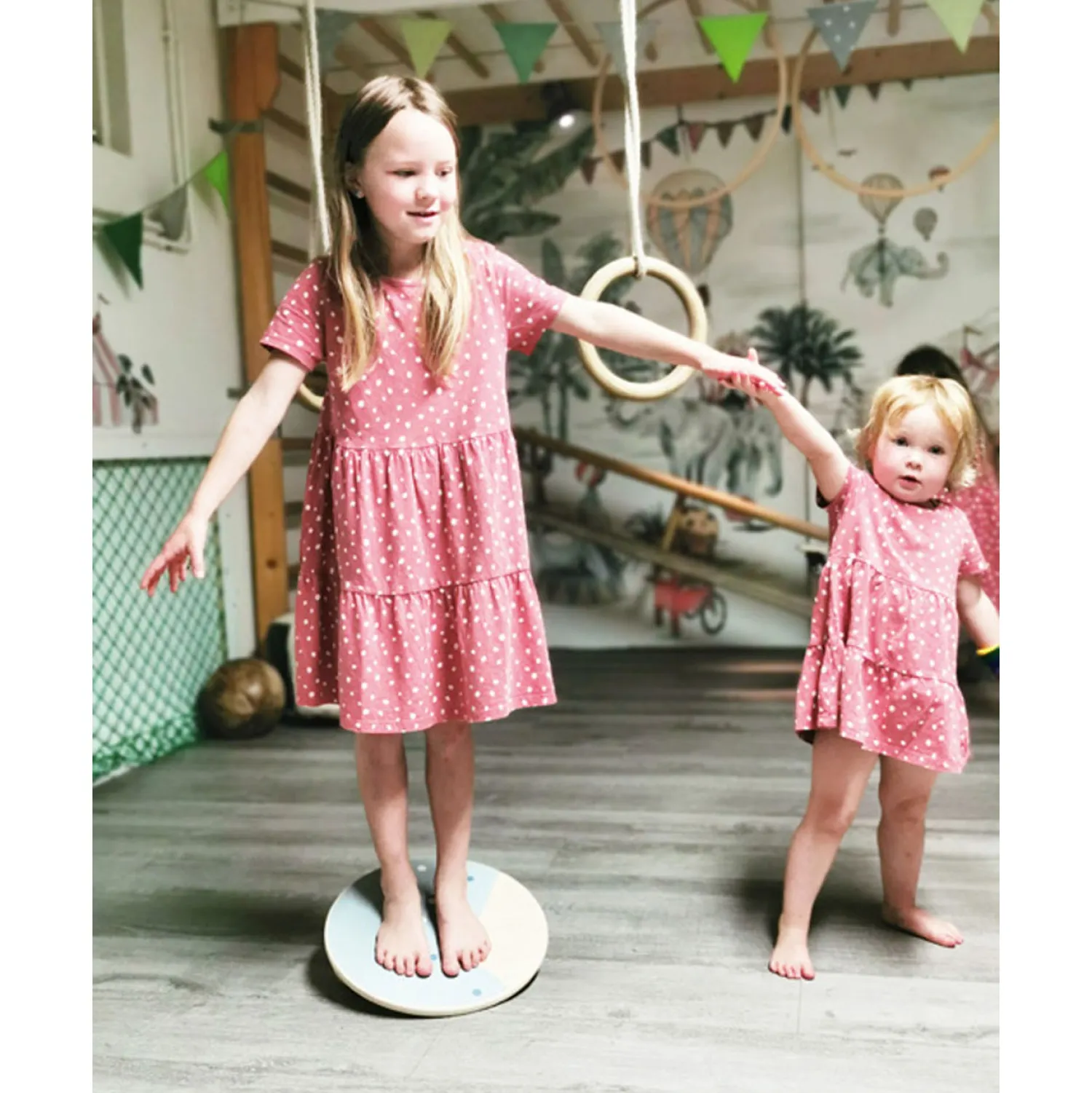 Small Foot - Houten Balansbord Blauw Outlet