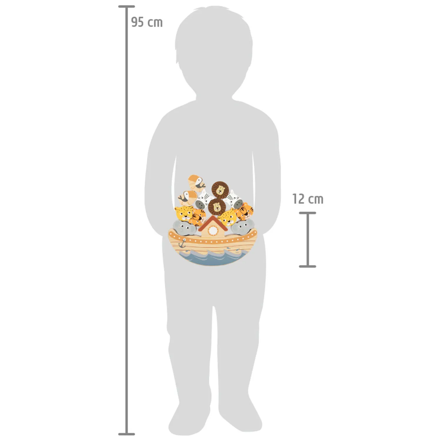 Small Foot - Houten Balansspel Safari Online