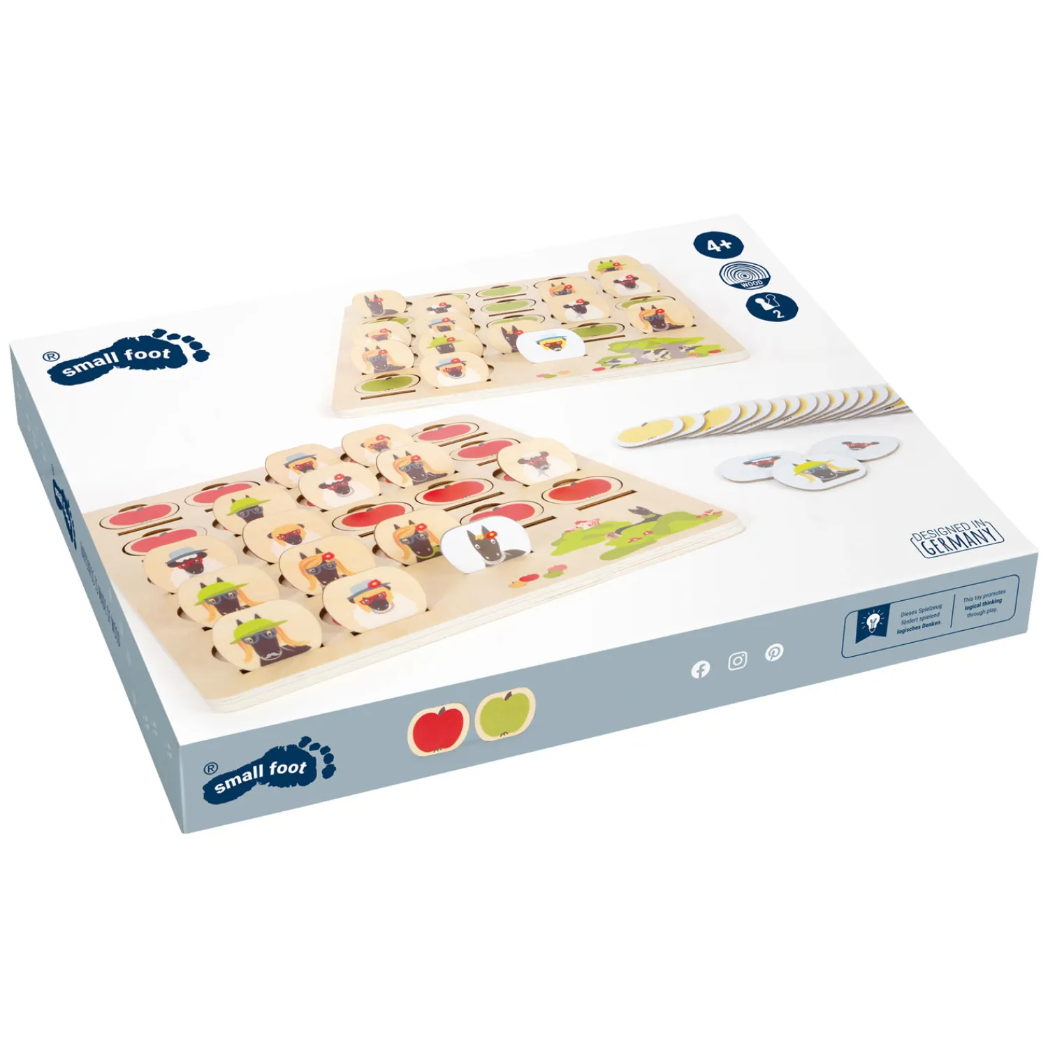 Small Foot - Houten Bordspel Raad Eens Wie Clearance