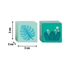 - Houten Bouwblokken Jungle Friends FSC - 50dlg.-Small Foot